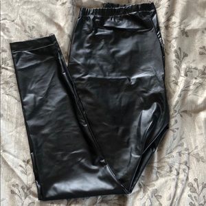 Pleather Leggings
